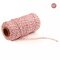 2mm 100m Two-tone Cotton Rope DIY Handcraft Materials Cotton Twisted Rope Gift Decor - #7