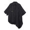 Women's Carefully Machine Striped Design Sense Of Small Loose Wild Style Shirt - Black