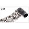Black Lace Pattern Nail Art Transfer Foil Floral Sexy Nails Sticker DIY Star Paper Tips - #04