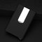 RFID Antimagnetic 20 Card Slots Card Holder Aluminium Alloy Automatic Pop-Up Card Case - Black