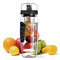  BPA Free Infusore di frutta Sport Colonna di frutta Bollitore di plastica Tazza di frutta Bottiglia da 1000 ml di limonata - Nero