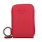 Genuine Leather 9 Colors 11 Card Slots Casual Card Pack Purse For Women - Red