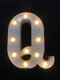 LED English Letter And Symbol Pattern Night Light Home Room Proposal Decor Creative Modeling Lights For Bedroom Birthday Party - #17