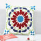 Embroidery Pattern Pillow Case Cotton Decorative Pillowcases Throw Pillow Cover Square 45*45cm - #6