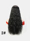 3 Colors Long Curly Hair Extensions Chemical Fiber 5 Clip No-Trace Wig Piece - #01