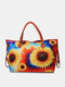Frauen-Kunstleder-elegante große Kapazitäts-Einkaufstasche-beiläufige arbeitende magnetische Knopf-Handtasche - #09