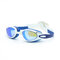 Men Women Seal Waterproof Adjustable Removable Transparent Lens Outside Swimming Glasses - Blue