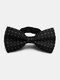 Men Dacron Dot Striped Cashew Flowers Pattern Jacquard Bowknot Formal Suit Banquet Bow Tie - #17