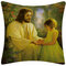 Oil Painting Pillow Case Christian Jesus Pillow Case Cushion Cover - #2