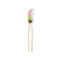 Trendy Gradient Natural Stone Handmade U-shaped Hairpin Colorful Alloy Hair Fork Chic Jewelry - 09