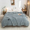 1Pcs Milk Velvet Blanket Towel Quilt Thin Single Dormitory Student Coral Velvet Air Conditioning Nap Cover Blanket - Green