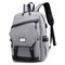 Oxford Large Capacity Travel 16 Inch Laptop Bag Backpack For Men - Light Grey