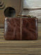 Men Vintage Genuine Leather Crazy Horse Leather Coin Mini Short Key Wallet - 8