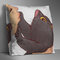 両面漫画猫クッションカバーホームソファオフィスソフトスロー枕カバーアート装飾 - ＃11