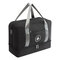 Travel Dry And Wet Separation Bag Fitness Bag Cationic Clothes Storage Bag Portable Sports Bag - Black