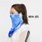 De secagem rápida Respirável Equitação Máscara Proteção solar à prova de vento de pesca Máscara - #04