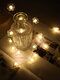 1 PC PVC LED Christmas Snow Man Santa Claus Decoration String Lights For Christmas Party - Snowflakes