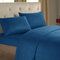 Honana Striped Bed Sheet Set 3/4 Piece Highest Quality Brushed Microfiber Bedding Sets - Dark Blue