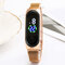 Fashion Simple Men Woman LED Digital Watch Luminous Sensor Waterproof Fitness Electronic Watch - Gold