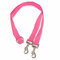 Polyester Duplex Double Dog Coupler Twin Lead 2 Way Two Pet Walking Leash Safety - Pink