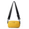 Women Solid Casual Sport Small Crossbody Bag - Yellow