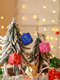 1 PC Multicolor Electroplating Ball Stars Gift Boxes Christmas Decoration LED String Lights - #03