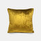 Almofada de flanela para sofá em casa de cor sólida Almofada de cabeceira para cochilar na sala de estar - Amarelo