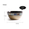 Ceramic Steak Pasta Plate Salad Bowl Cutlery Tray Mark Coffee Cup Reactive Glaze Dinnerware Set - #3