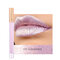 Glitter Lip Gloss Makeup Long Lasting Nude Shimmer Metallic Liquid Lipstick  - 10#