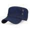 Mens Women Summer Breathable Cowboy Baseball Caps Outdoor Sunscreen Visor Flat Top Hat - #04