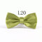 Men's Solid Color 24 Color Bow Tie Dress Tie Business Bow Tie Wedding Bow Tie - 20