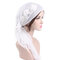 Headwear Turbans For Women Long Hair Head Scarf Headwraps Cancer Hats - White