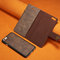 Men And Women 2PCS Trifold 3 Card Slot Phone Bag For iPhone Magnetic Set Purse  - Grey