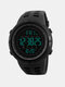 6 Colors Men Fashion Sports Watches Countdown Waterproof LED Digital Watch - #01