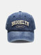 قبعة بيسبول بحروف الأبجدية ثلاثية الأبعاد كاجوال من القطن للجنسين للخارج كاجوال - القوات البحرية