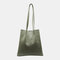  Women Casual Large Capacity Multifunction Handbag  - Green