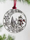 1 PC Alloy Christmas Snowflower Christmas Tree Snowman Decoration In Christmas Tree Pendant Ornaments - #08