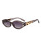 Women Vintage Vogue Sunglasses UV400 PC Sunglasses Outdoor Travel Beach Cat Eye Sunglasses - #3