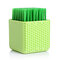 Silikonschalen Waschbürste Pad Scrubber oder Unterwäsche Reinigungsbürste Werkzeuge - Grün