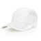 Mens Womens Ultra-thin Quick-drying Anti-UV Baseball Cap Outdoor Casual Breathable  Carved Net Hat - White