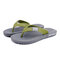 Men Clip Toe Slip Resistant Slippers Casual Beach Shoes - Grey