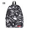 Women Casual Polyester Backpack Starry Sky Travel School Bag - 08