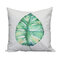 Освежающий цветочный принт в американском стиле Soft Короткие плюшевые наволочки для дома, дивана, офиса, наволочки - #7