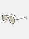 Jassy Men Retro اللون تغيير النظارات الشمسية المستقطبة المعدنية لقيادة الصيد - #02