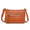 Brenice Multi-functional Casual Crossbody Bag Shoulder Bag For Women - Brown