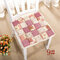 Vintage Lace Bread Pastoral Style Printing Flower Cotton Seat Cushion Sit Pad Mat Pillows - #9