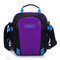 Women Hitcolor Nylon Travel Bag Crossbody Bag Phoen Bag - Purple