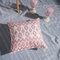 Pink Hand Knitting Pattern Linen Pillow Case Home Fabric Sofa Mediterranean Cushion Cover - #6