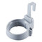 Hook Type Free of Punch Hair Dryer Holder Rack Storage Tail With Plug Hook Bathroom Supplies - Gray