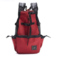 Pet Shoulder Traveler Backpack Dog Outcrop Ventilation Breathable Washable Bicycle Outdoor Backpack - Jujube Red